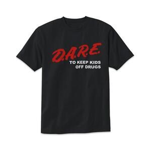 Dare Retro Dare T Shirt 90S Style Design Tee Short Sleeve Unisex Shirt